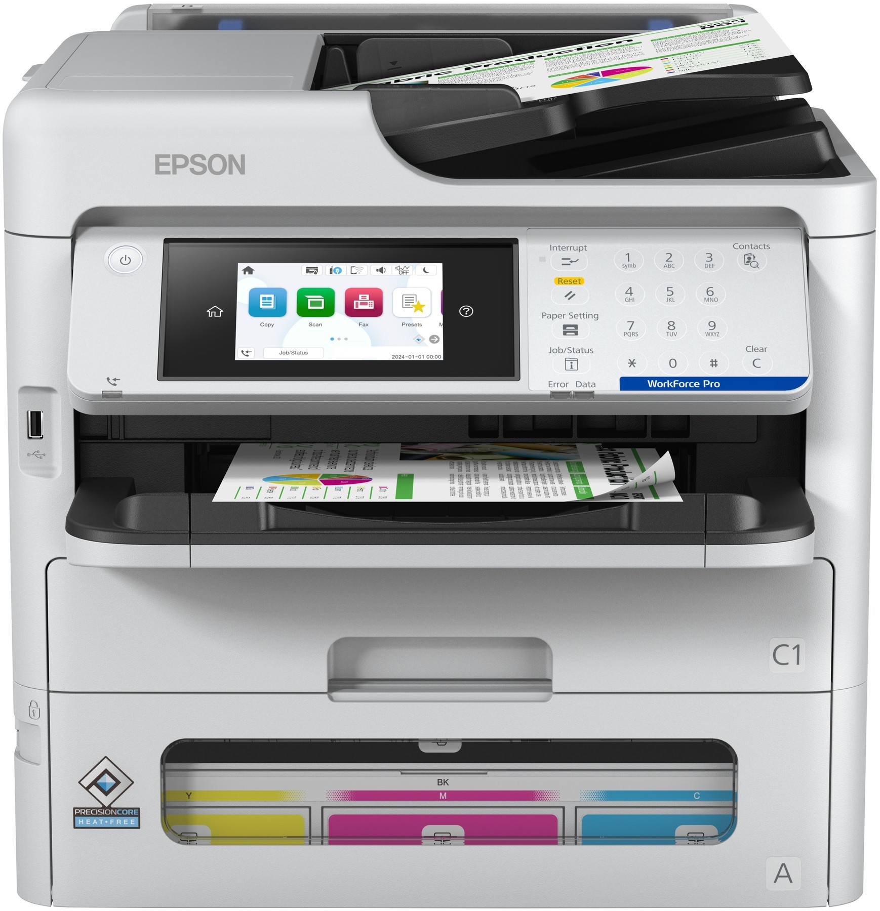 Epson WorkForce Pro EM-C 800 RDWF BAM Bild