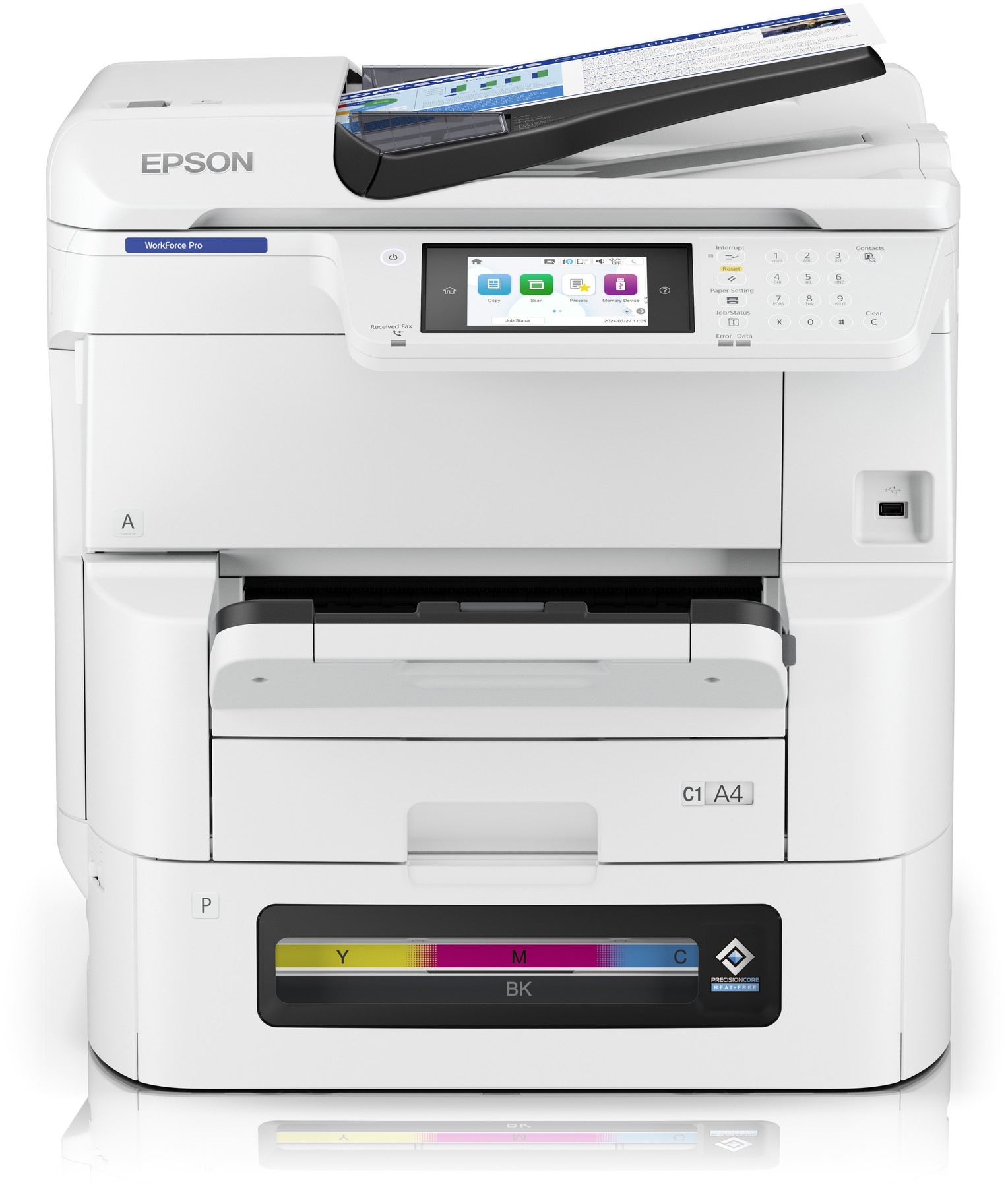 Epson WorkForce Pro EM-C 8100 RDWF Bild