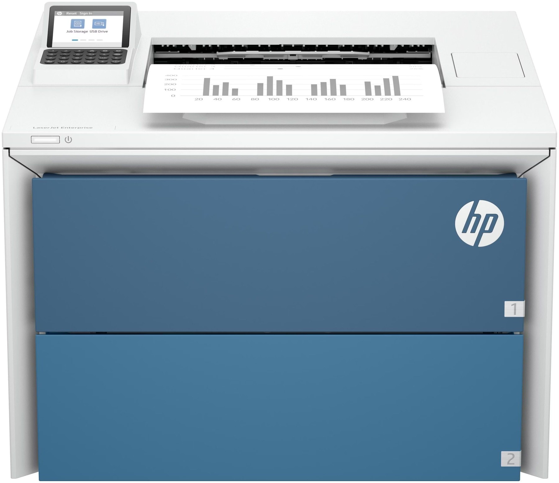 HP LaserJet Enterprise 5500 Series Bild