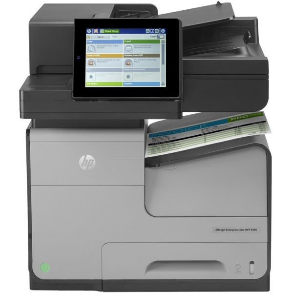 HP OfficeJet Enterprise Color Flow X 585 z MFP Bild