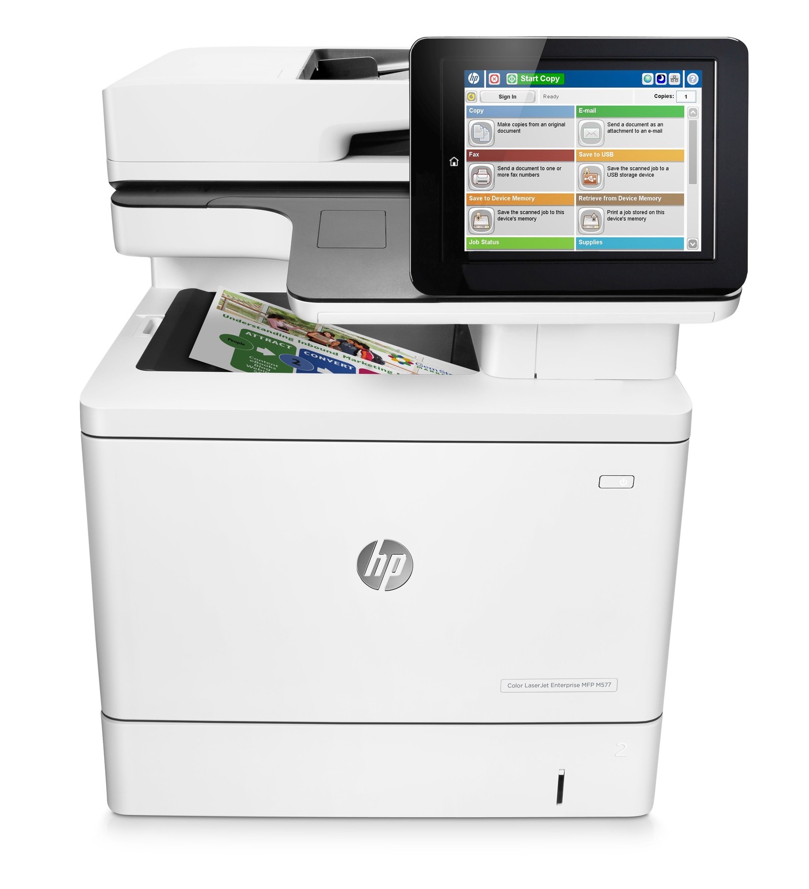 HP Color LaserJet Enterprise MFP M 577 dn Bild